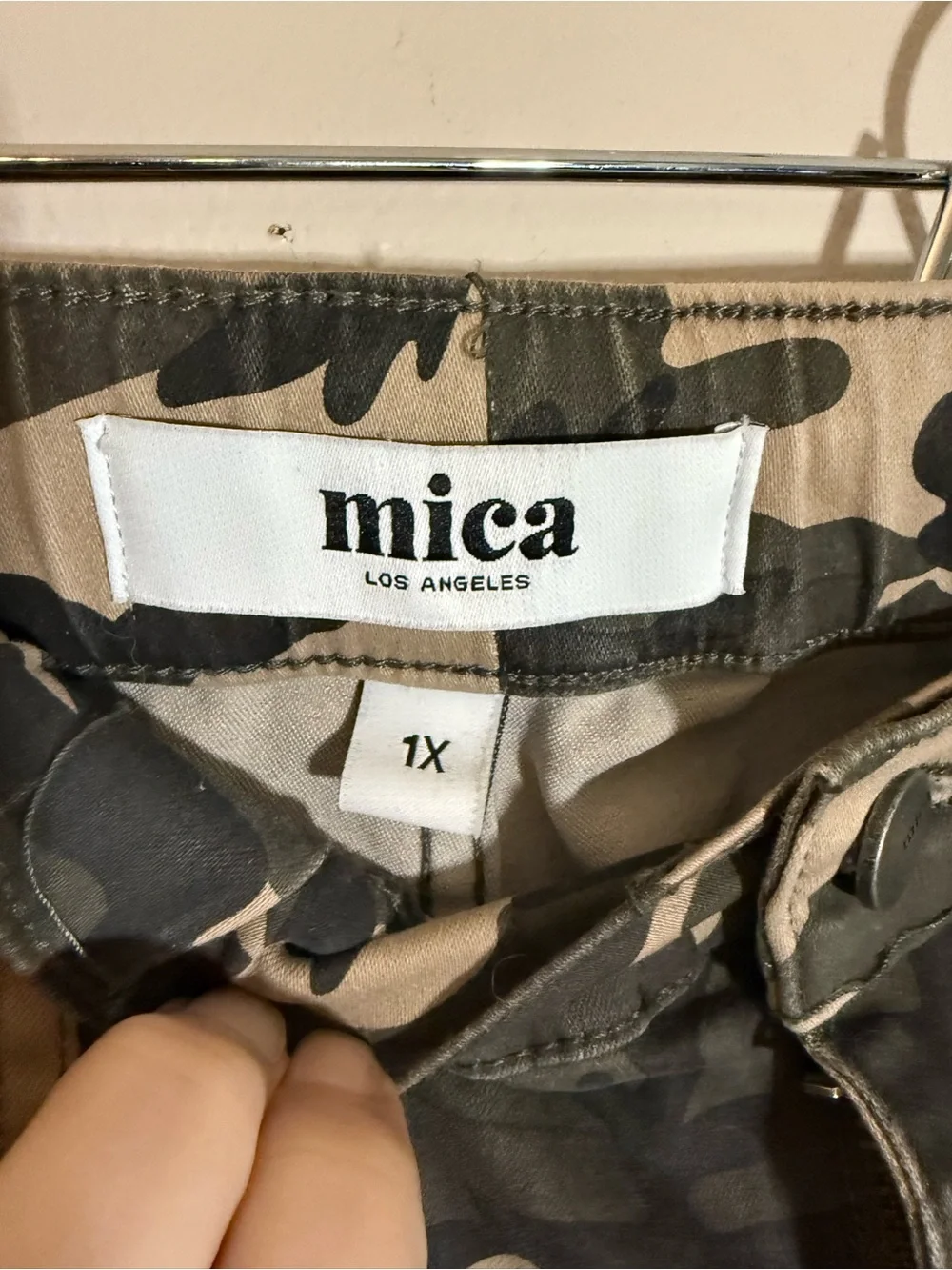 Mica Olive & Tan Camouflage Cargo Joggers - Picture 4 of 4
